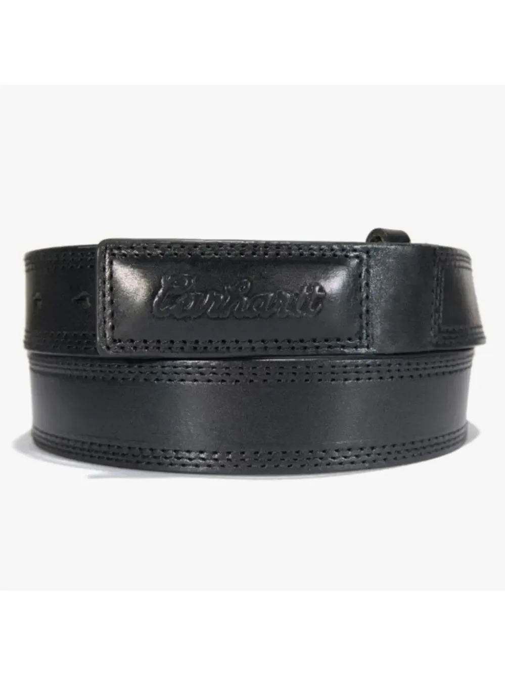 Carhartt Men's Scratchless Black Leather Belt 36W Workwear Classic Dressy NEW